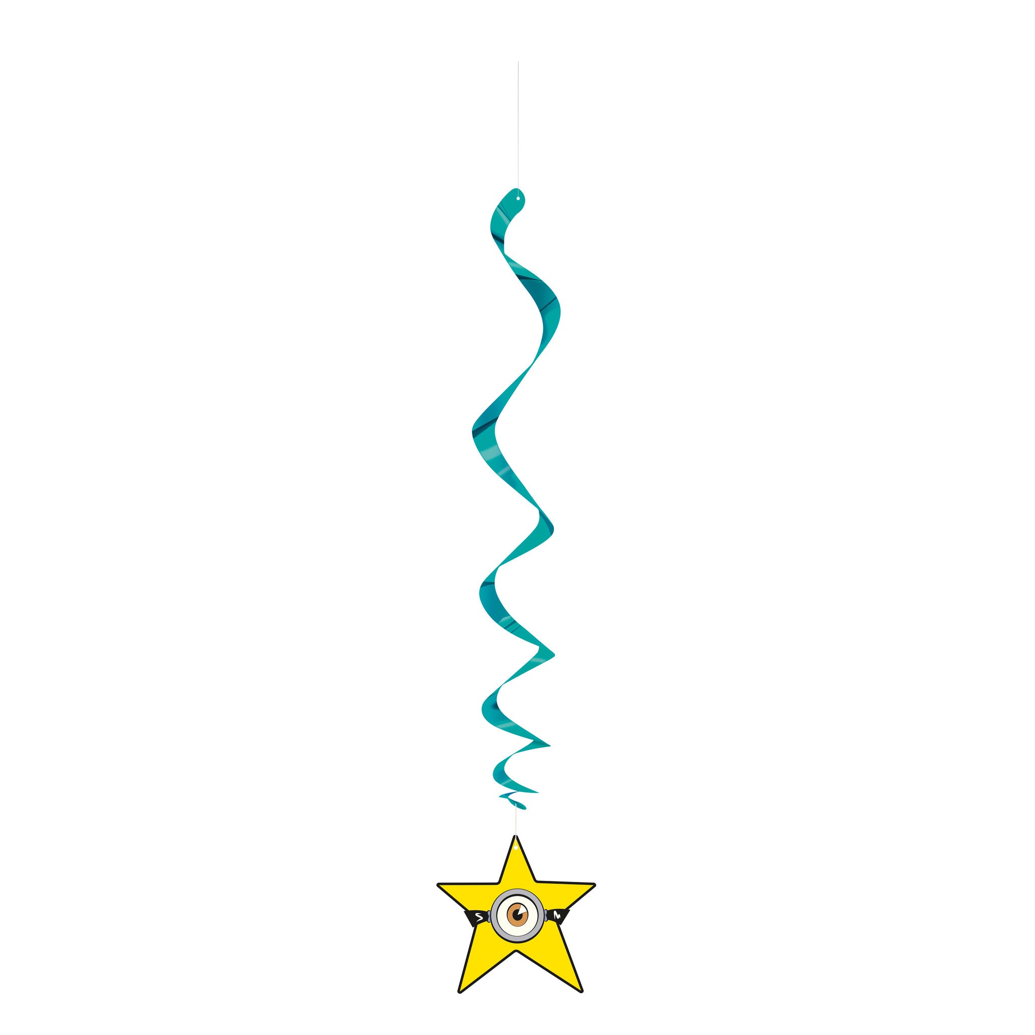 Minions3 26” Hanging Swirls Decoration 3pc